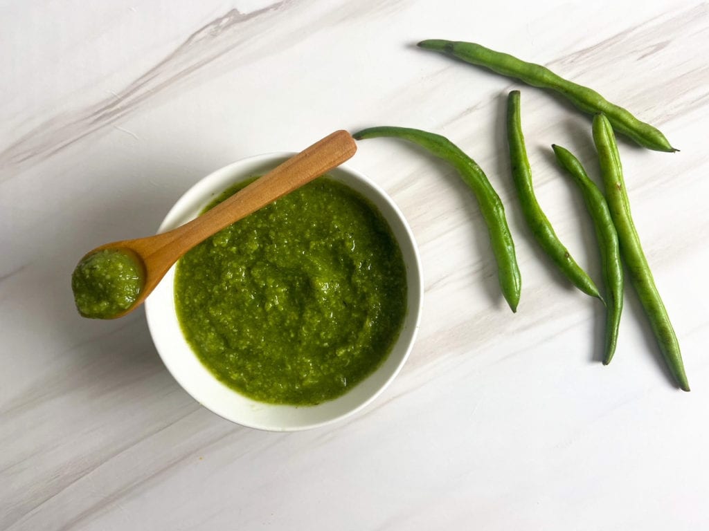 Baby-Led Weaning Green Beans