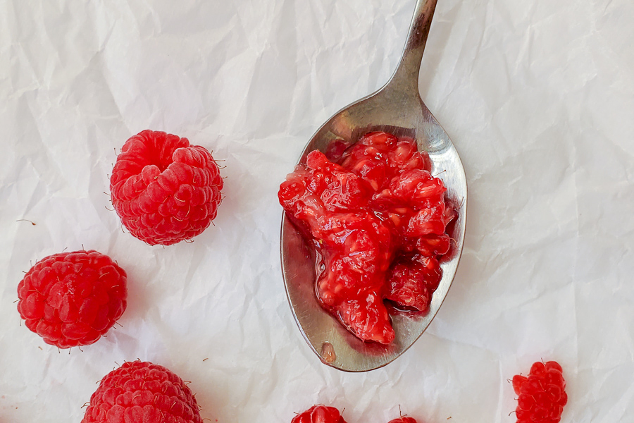 Baby-Led Weaning Raspberries